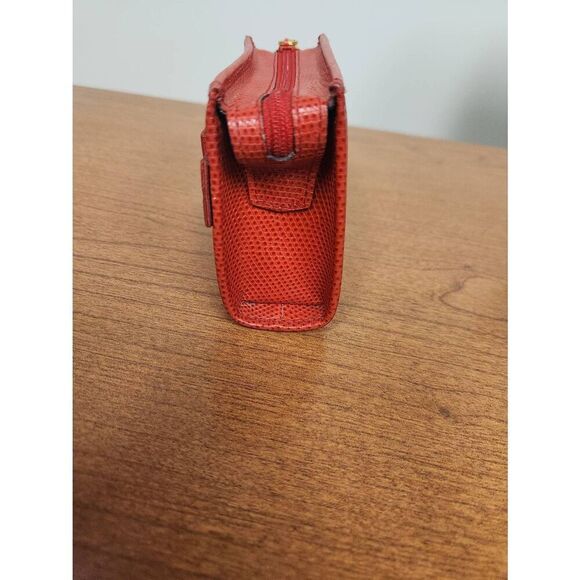 Salvatore Ferragamo RED Vara Ribbon Pouch Leather #223057 (PF) - Picture 2 of 8